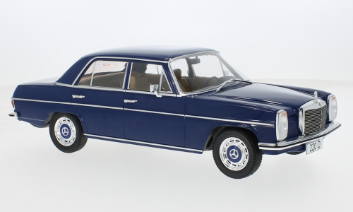 Mercedes-Benz 220 D (W115) 1968 Donkerblauw - 1:18